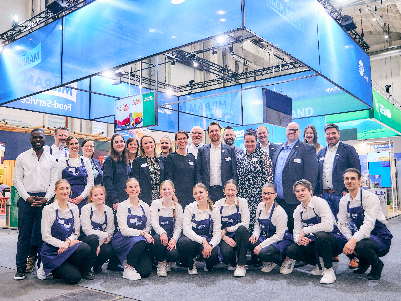 Team von MILRAM Food-Service auf der INTERNORGA