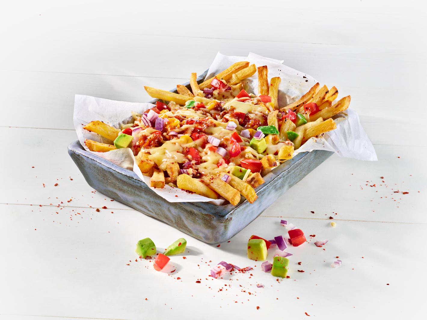 Vegane ChiliCheeseFries milram food service