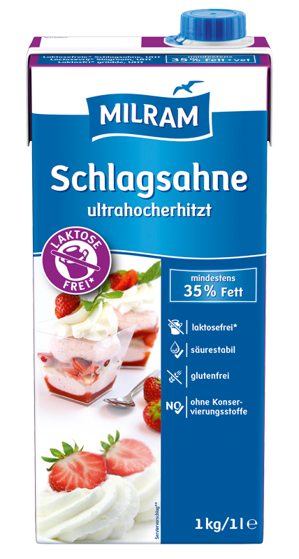 Schlagsahne-laktosefrei