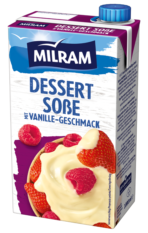 Dessert Soße Vanille-Geschmack