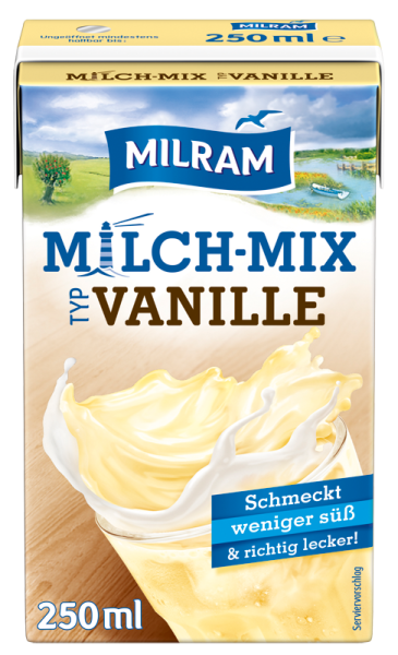 MILRAM Milch-Mix Vanille 1,5% Fett 250ml