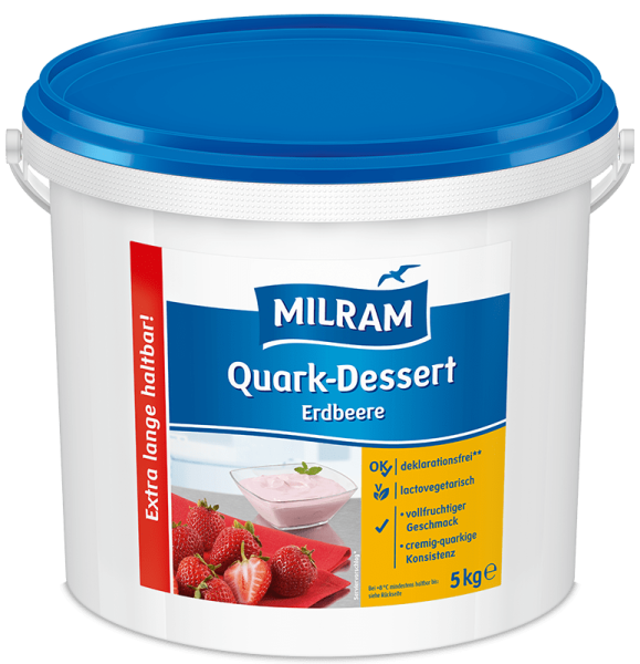 Quark-Dessert Erdbeere 5 kg