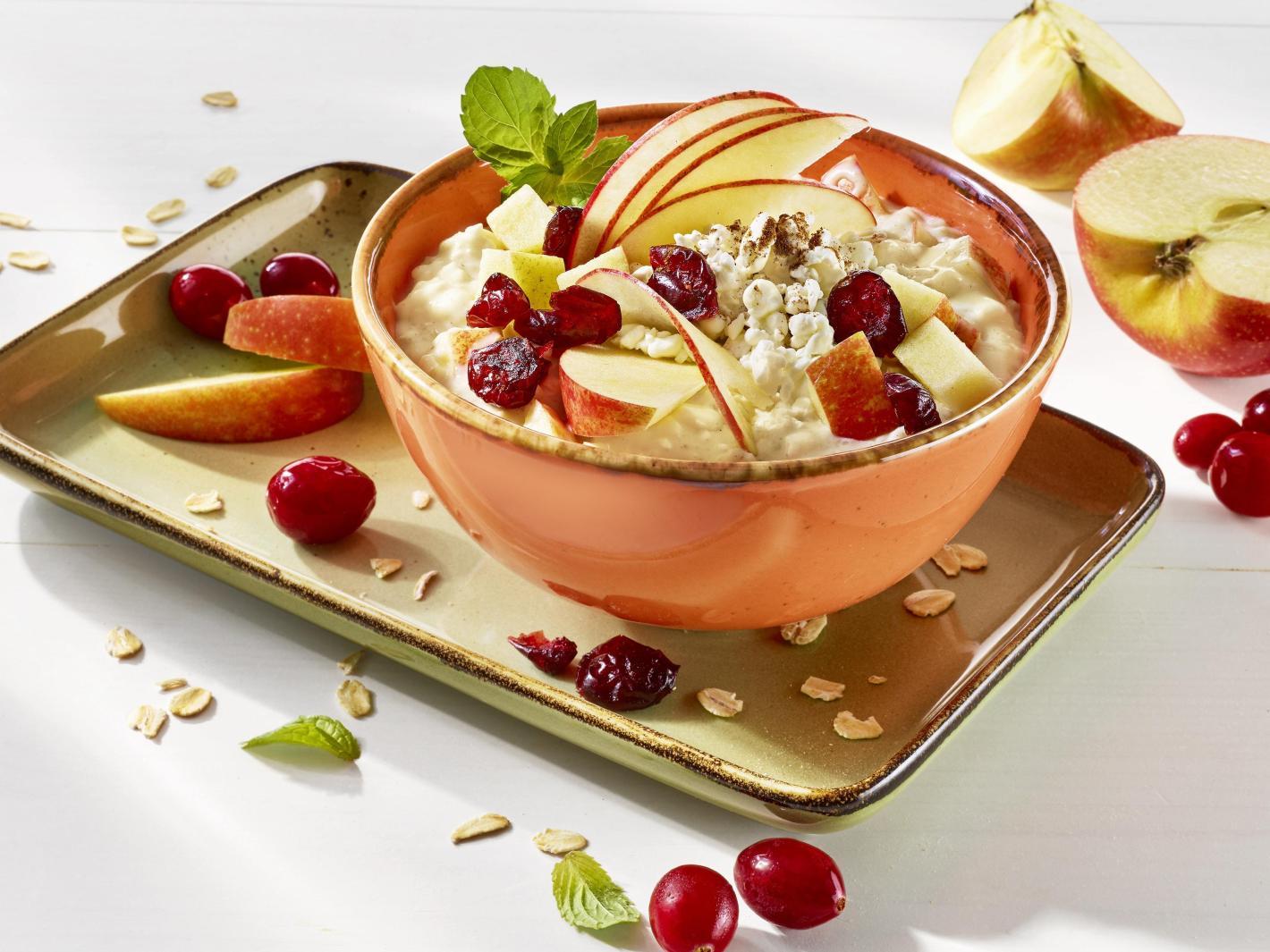 Apfel Zimt Protein Porridge Apfel Zimt Protein Porridge