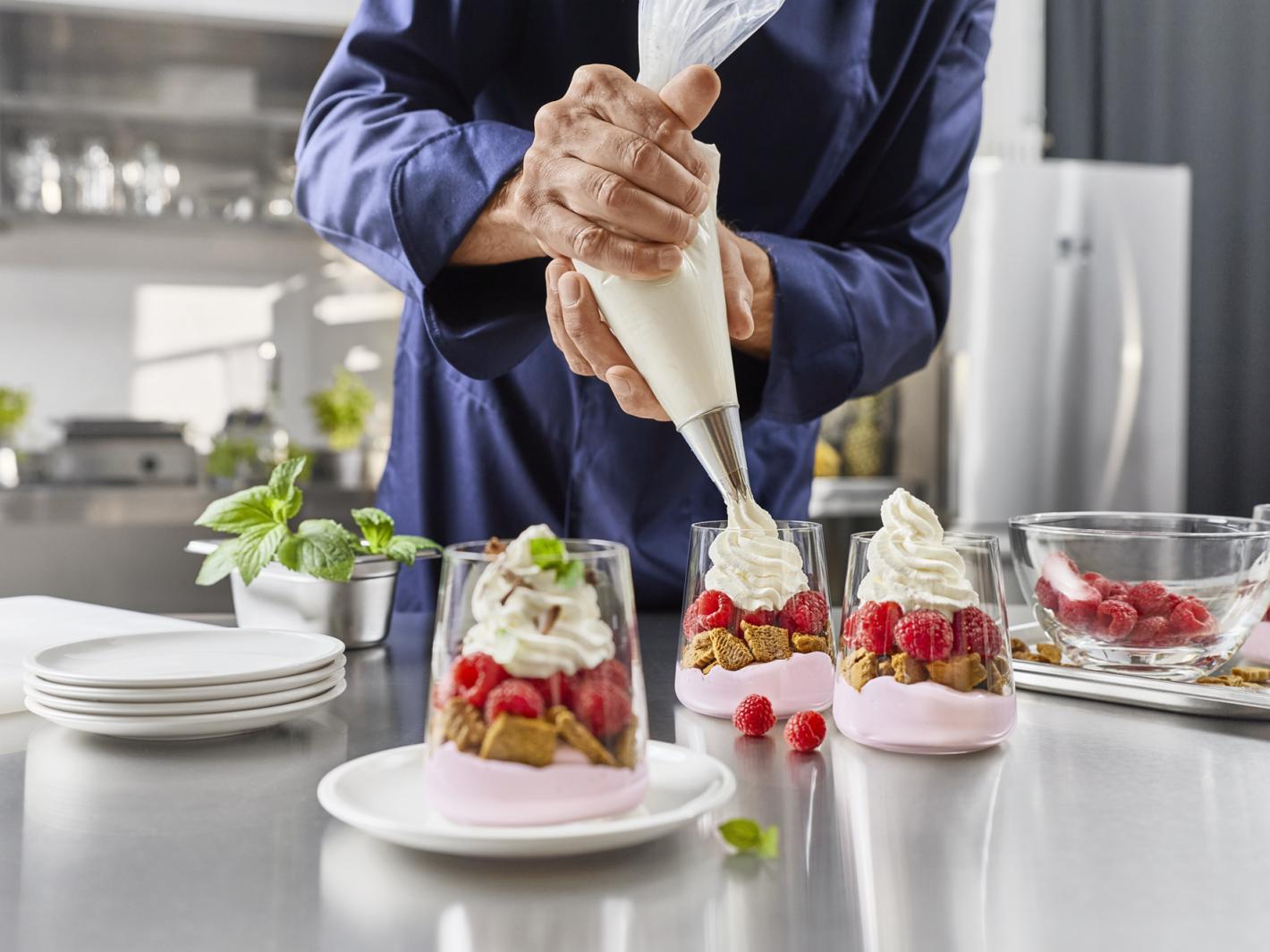 Beeren-Karamell-Trifle