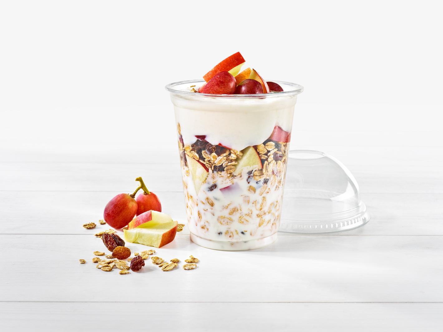 Joghurt-Becher Bircher Style