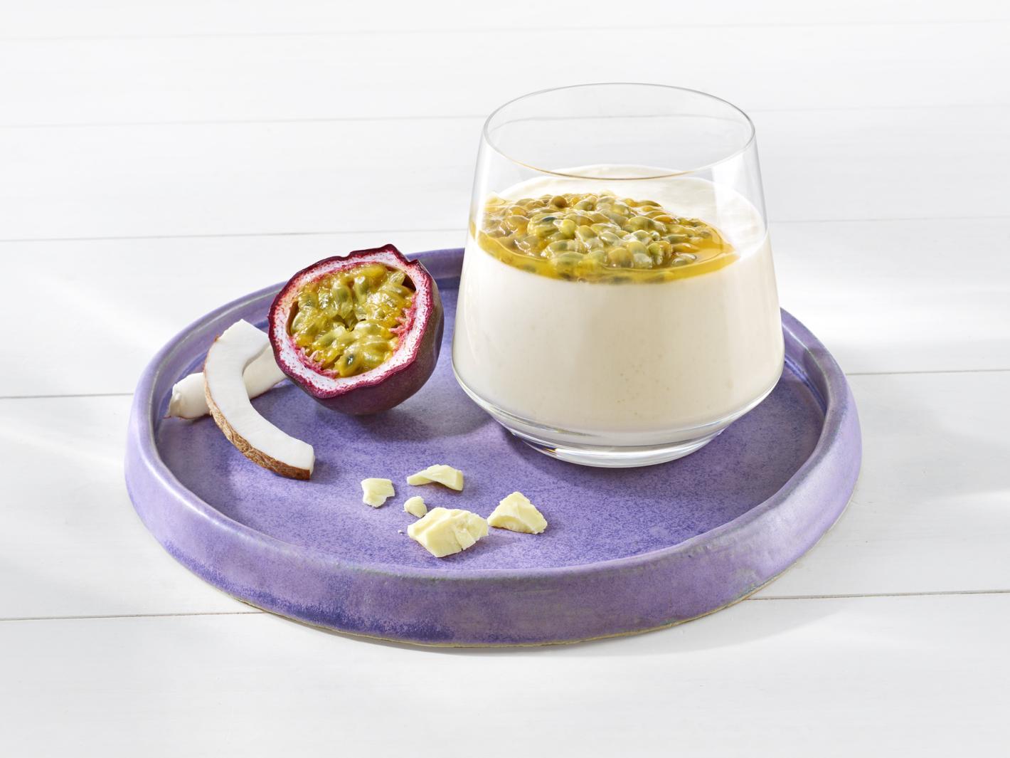 Mango-Kokos-Joghurt-Mousse Mango-Kokos-Joghurt-Mousse