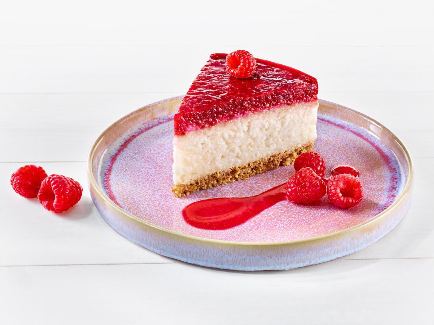 Reis-Tarte mit Kokos und Himbeeren Reis-Tarte mit Kokos und Himbeeren