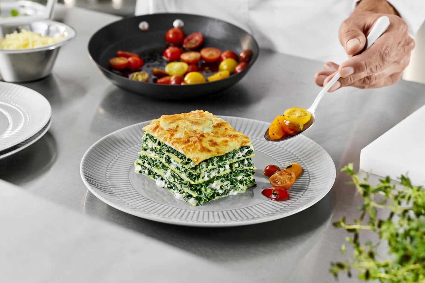 Spinatlasagne