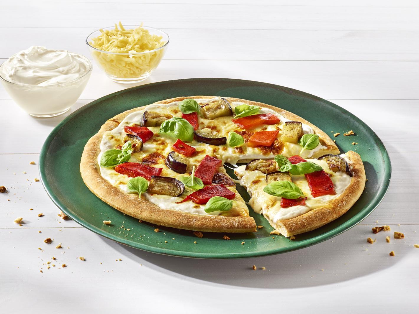 White Pizza Mediterran