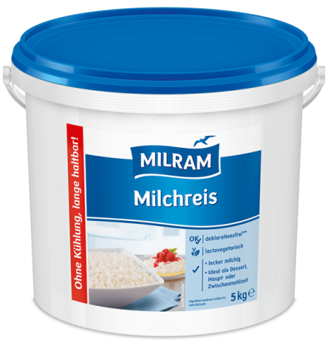 MILRAM Milchreis, 5 kg