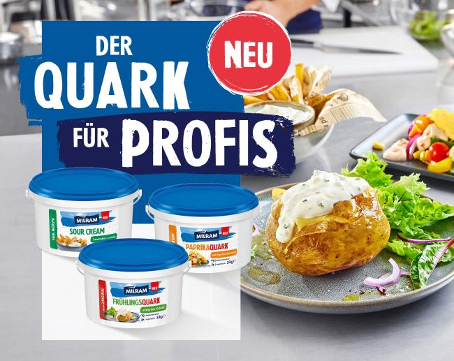 Der Quark für Profis, FrühlingsQuark, PaprikaQuark, Sour Cream, Würzige Quarks