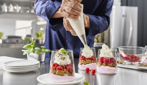 Beeren-Karamell-Trifle