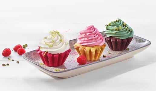 Bunte Cupcakes