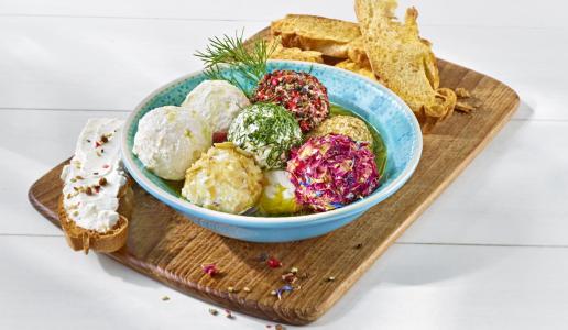 Labneh-Bällchen