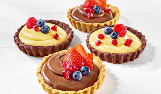 Pudding-Tartelettes