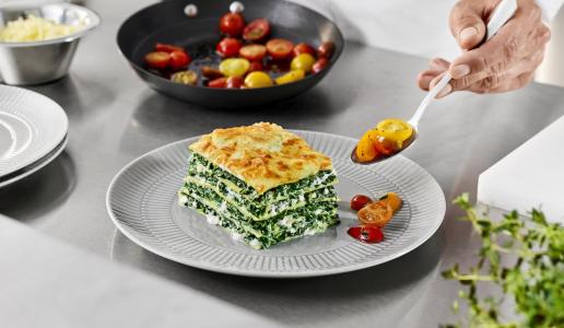 Spinatlasagne
