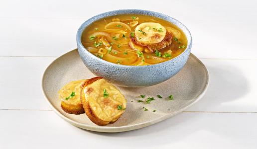 Zwiebelsuppe French Style 