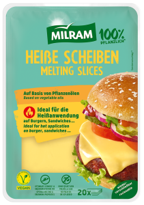 MILRAM 100% pflanzlich Heiße Scheiben 400 g