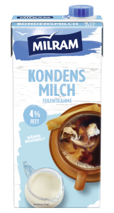 MILRAM Kondens Milch 4% Fett