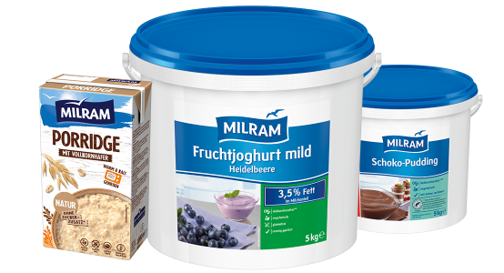 Produkte von Kategorie - Fruchtjoghurt, Porridge und Dessert