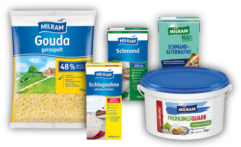 MILRAM Produktvielfalt
