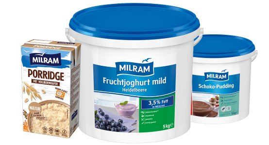 Produkte von Kategorie - Fruchtjoghurt, Porridge und Dessert
