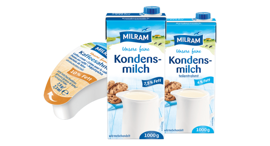 Ist Kaffeesahne Und Kondensmilch Das Gleiche Produkte | MILRAM Food-Service