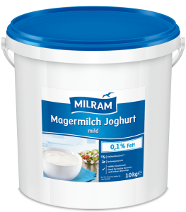 MILRAM Magermilch Joghurt mild 0,1% Fett, 10 kg