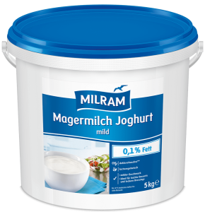 MILRAM Magermilch Joghurt mild 0,1% Fett, 5 kg