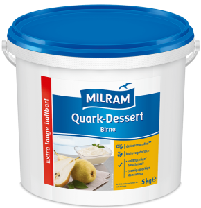 MILRAM Quark-Dessert Birne, 5 kg