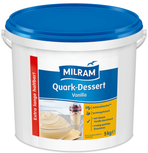 MILRAM Quark-Dessert Vanilla, 5 kg