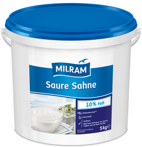 MILRAM Saure Sahne 10% Fett, 5 kg
